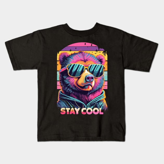 Stay Cool Kids T-Shirt by Tezatoons